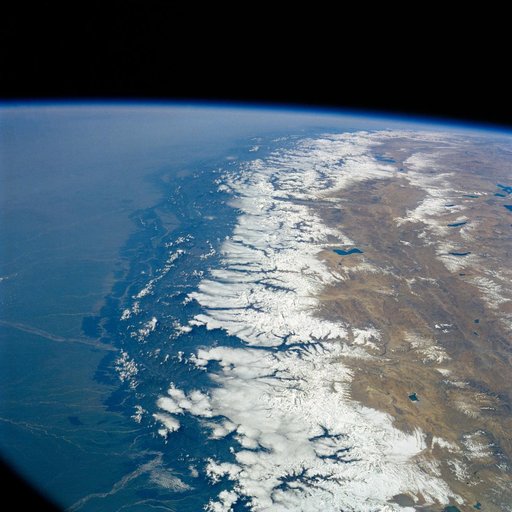 STS-61A earth observations