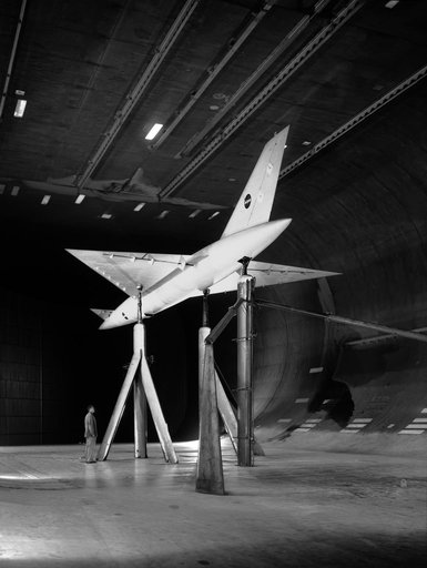 Low Speed Investigation of a Supersonic Transport Model in the 40x80 Foot Wind Tunnel.