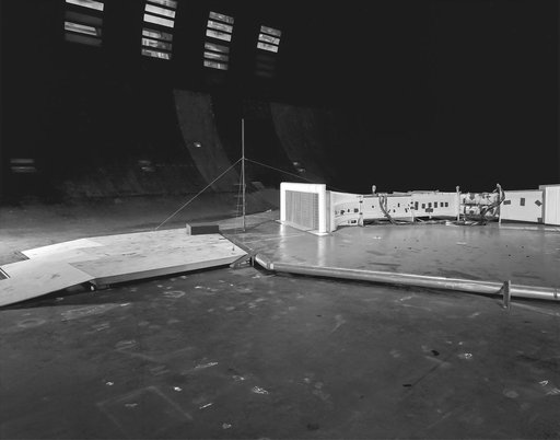 1/50 Scale Model Of The 80x120 Foot Wind Tunnel Model (NFAC) In The Test Section Of The 40x80 Wind Tunnel.