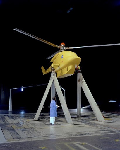 Wind Tunnel Test of Stoppable Rotors in Ames 40x80ft Wind Tunnel.