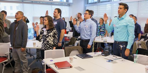 New Employe Orientation and Swearing-in