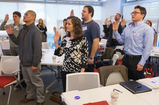 New Employe Orientation and Swearing-in