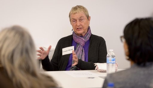 Ames Women's Influence Network (WIN) Hidden Figures talk with "Computers" Carolyn Hofstetter and Carol Mead co-sponsored by the AAAG