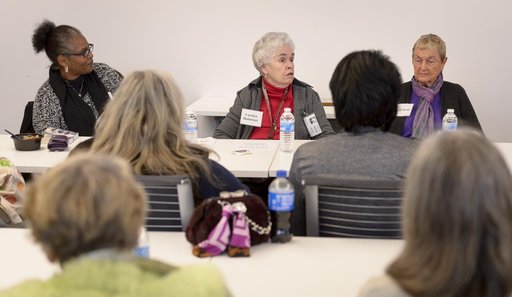Ames Women's Influence Network (WIN) Hidden Figures talk with "Computers" Carolyn Hofstetter and Carol Mead co-sponsored by the AAAG