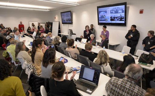 Ames Women's Influence Network (WIN) Hidden Figures talk with "Computers" Carolyn Hofstetter and Carol Mead co-sponsored by the AAAG