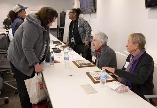 Ames Women's Influence Network (WIN) Hidden Figures talk with "Computers" Carolyn Hofstetter and Carol Mead co-sponsored by the AAAG
