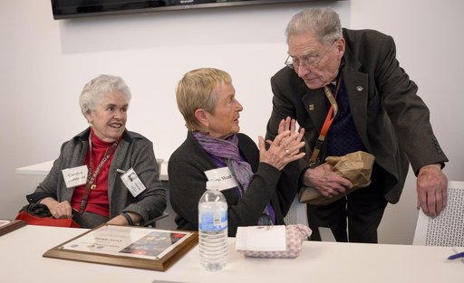 Ames Women's Influence Network (WIN) Hidden Figures talk with "Computers" Carolyn Hofstetter and Carol Mead co-sponsored by the AAAG