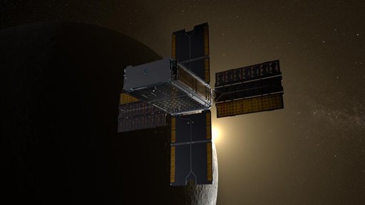 BioSentinel Encounters Lunar Sunrise
