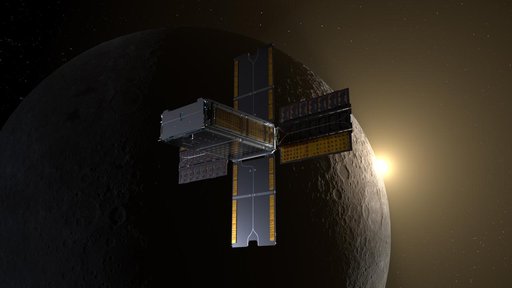 BioSentinel Encounters Lunar Sunrise