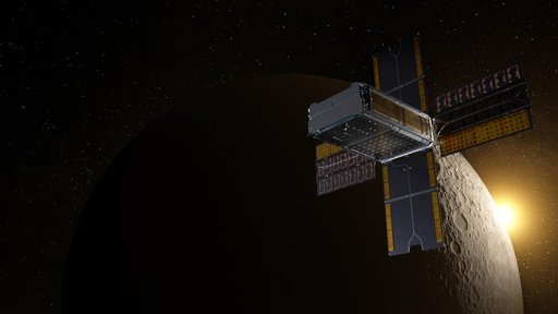 BioSentinel Encounters Lunar Sunrise