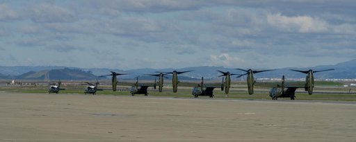 U.S. President Joe Biden Departs Moffett Federal Airfield Aboard Marine One