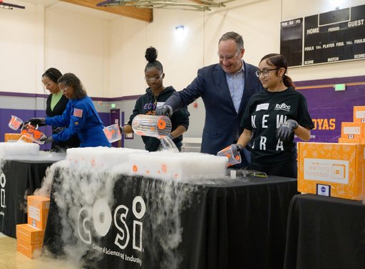 Second Gentleman Douglas Emhoff Joins NASA to Distribute STEM Ar