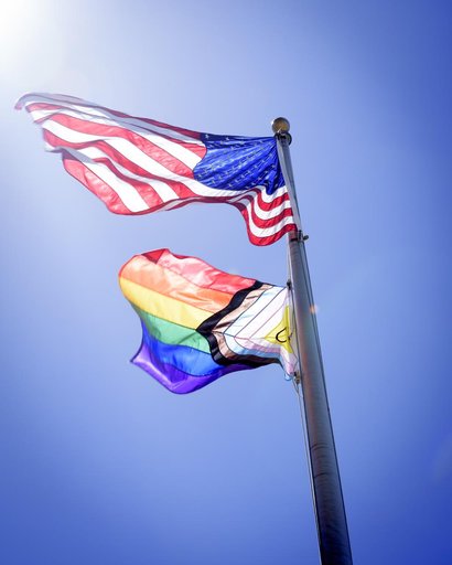 Intersex Progress Pride Flag at Ames