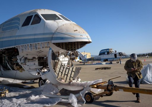 Kuiper Airborne Observatory (KAO) Demolition