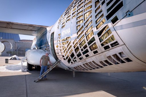 Kuiper Airborne Observatory (KAO) Demolition