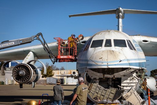 Kuiper Airborne Observatory (KAO) Demolition
