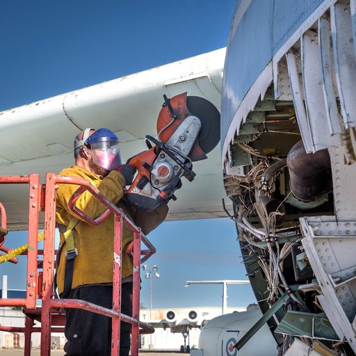 Kuiper Airborne Observatory (KAO) Demolition