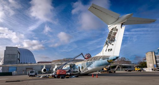 Kuiper Airborne Observatory (KAO) Demolition