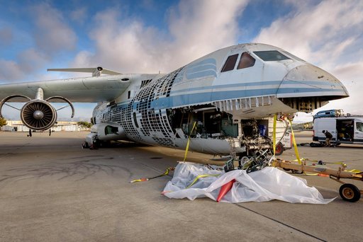 Kuiper Airborne Observatory (KAO) Demolition