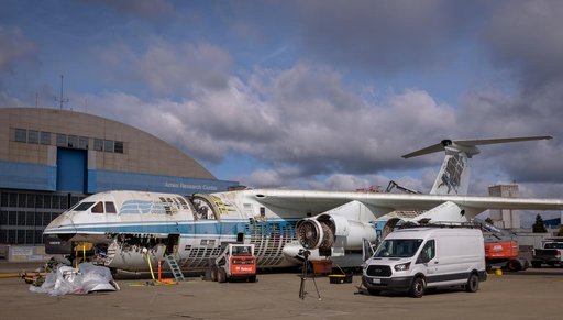 Kuiper Airborne Observatory (KAO) Demolition