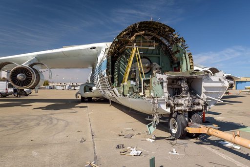 Kuiper Airborne Observatory (KAO) Demolition