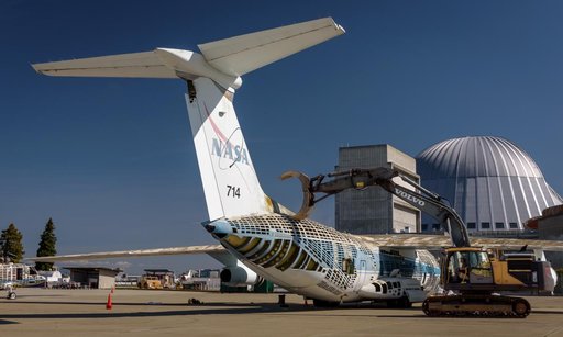 Kuiper Airborne Observatory (KAO) Demolition