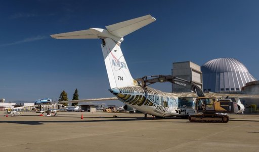 Kuiper Airborne Observatory (KAO) Demolition