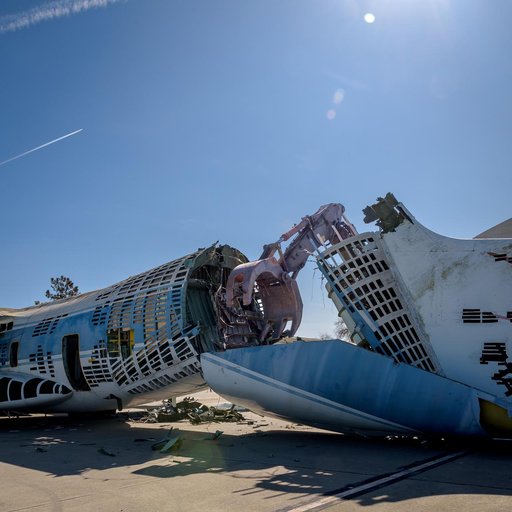 Kuiper Airborne Observatory (KAO) Demolition