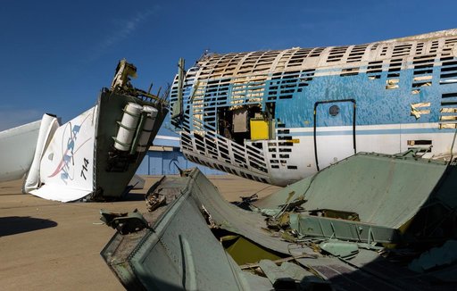 Kuiper Airborne Observatory (KAO) Demolition