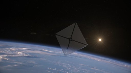 Advanced Composite Solar Sail System Artist’s Concept 5