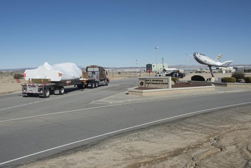 Sierra Nevada Corporation (SNC) Dream Chaser arrival at Armstrong