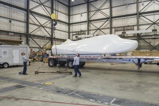 Sierra Nevada Corporation (SNC) Dream Chaser arrival at Armstron