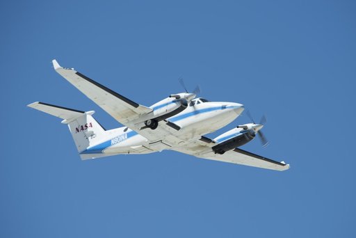 DopplerScatt B200 Takeoff