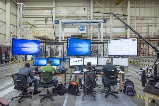 Experimental Wing Verified During Loads Testing