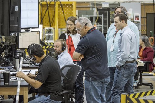 Experimental Wing Verified During Loads Testing