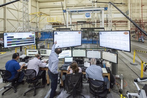 Experimental Wing Verified During Loads Testing