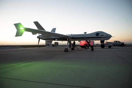 NASAs Aircraft Maintenance Crews Prepare the Ikhana Aircraft for a Test Flight