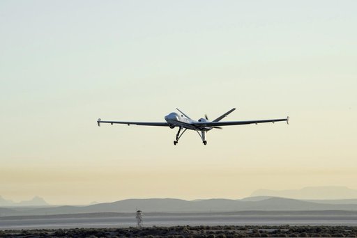 NASA’s Ikhana Aircraft During Takeoff for June 12 Flight