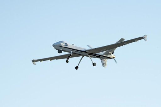 NASA’s Ikhana Aircraft During Takeoff for June 12 Flight
