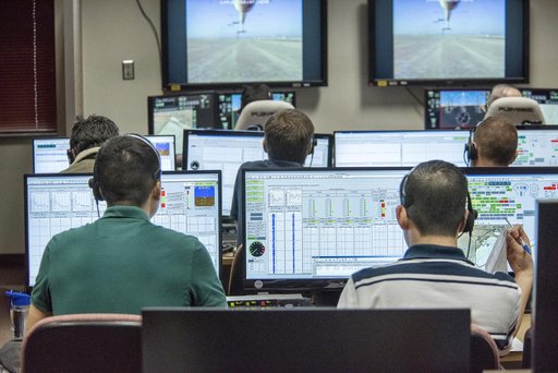 X-56A Has a Busy Control Room
