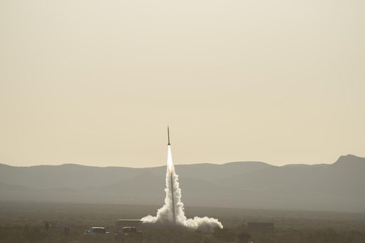 UP Aerospace Rocket Launch from NM with NASA Technologies Onboard