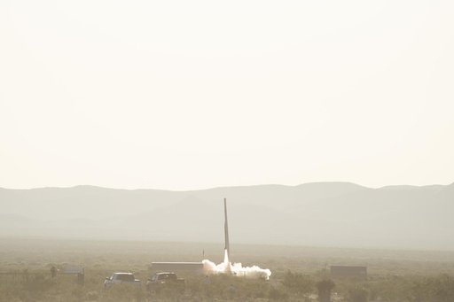 UP Aerospace Rocket Launch from NM with NASA Technologies Onboard