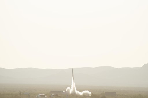 UP Aerospace Rocket Launch from NM with NASA Technologies Onboard