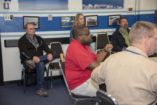 NASA QSF18 Flight Crew Briefs Test Flight