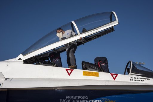 NASA F/A-18 Research Aircraft Prior to QSF18 Flight