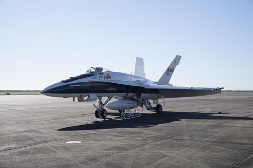NASA F/A-18 Research Aircraft Prior to QSF18 Flight