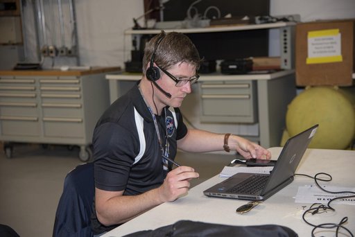 NASA Flight Operations Crew Monitors Supersonic Flight