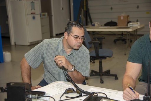 NASA Flight Operations Crew Monitors Supersonic Flight