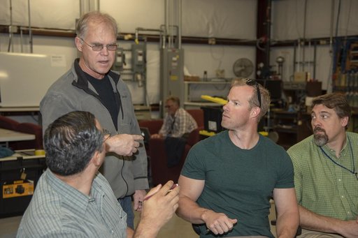 NASA Flight Operations Crew Monitors Supersonic Flight