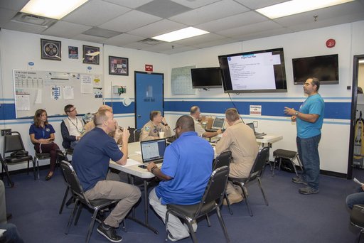 NASA QSF18 Flight Operations Crew Debriefs Flight